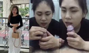 Cô em nứng dâm đãng bú cu sướng đã không che cực phê